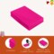FabricLA Acrylic Felt Sheets for Crafts - Precut 9" X 12" Inches (20 cm X 30 cm) Felt Squares - Use Felt Fabric Craft Sheets for DIY, Costume, and Decoration | Neon Pink - 6 Pieces